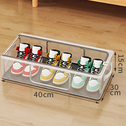 StrideBox — Transparante Schoenen Organizer | 1+1 GRATIS