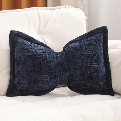 LuxeFleur Strik Chenille Kussen – Gezellig Comfort, Moeiteloze Stijl