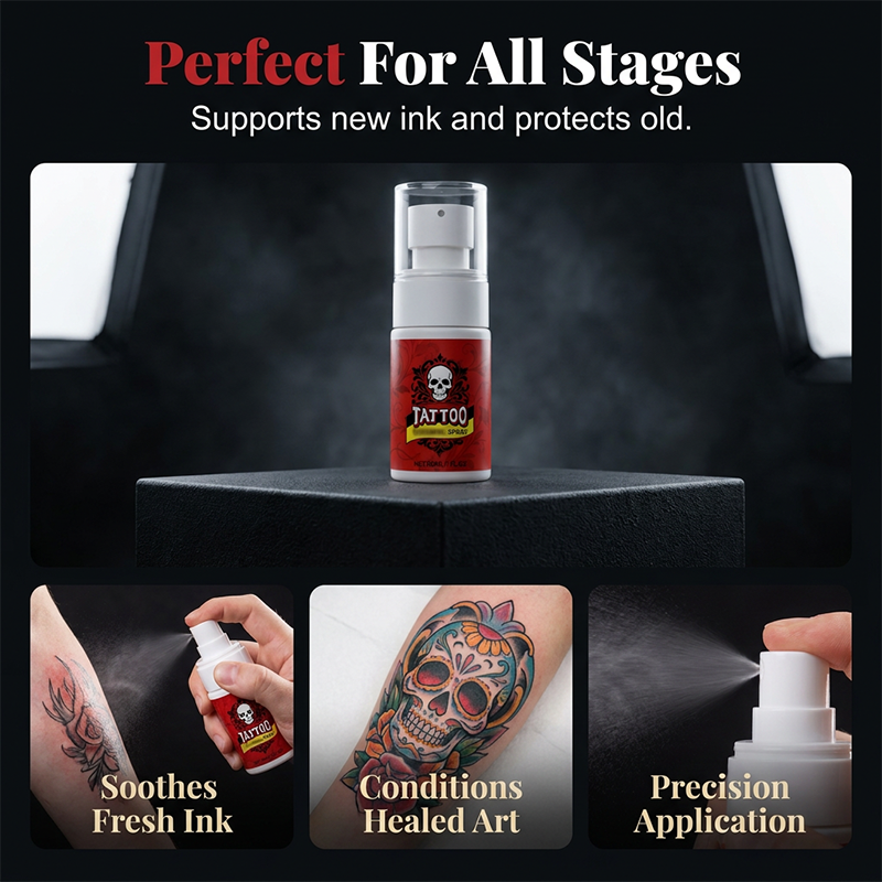 Tattoo Vernieuwingsspray – Hydrateer, Herstel, Laat Glanzen - 30ml