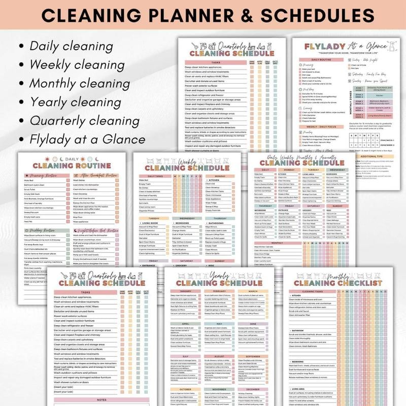 CleanPlan™ – Uw schoonmaak- en organisatietoolkit | 50% korting