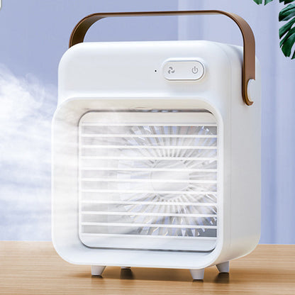 AeroMist Draagbare Ventilator — Directe Koeling, Hydratatie, Vrijheid