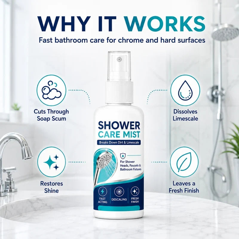 HydroShine — Directe Glans voor Stralende Douchen