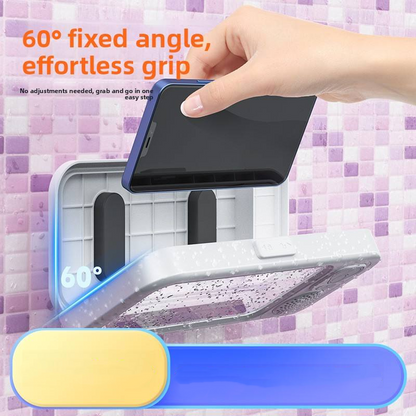 ShowerSoundShield — Waterdicht Telefoonhoesje | 50% KORTING