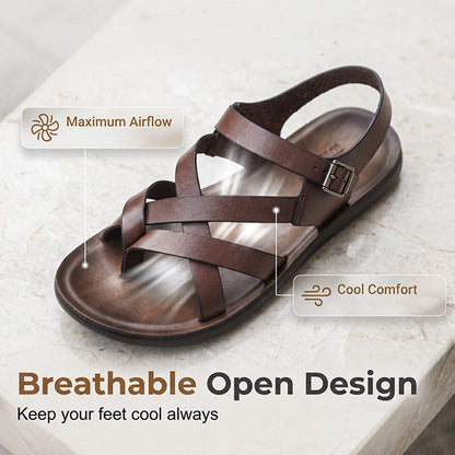 Elliot – Heren Sandalen met Verstelbare Band en Comfortabele Inlegzool