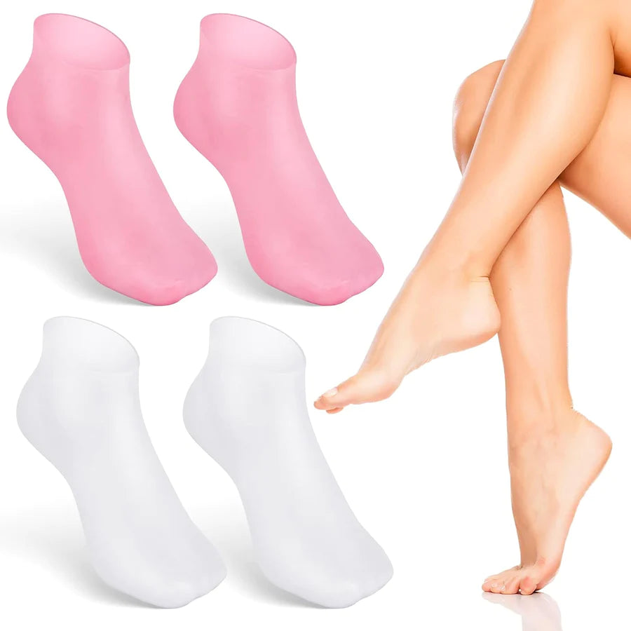 HyperSilk Set 4 paar — Hydraterende Voetsokken | 50% KORTING