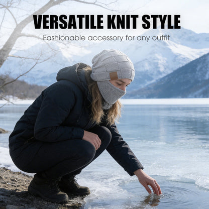 Anna – Thermische wintermuts met geïntegreerde gezichtsbescherming