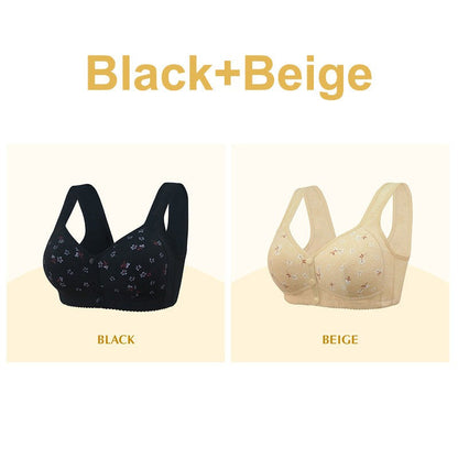 ComfortWear – Comfortabele bh met voorsluiting en knoopsluiting | 1+1 GRATIS