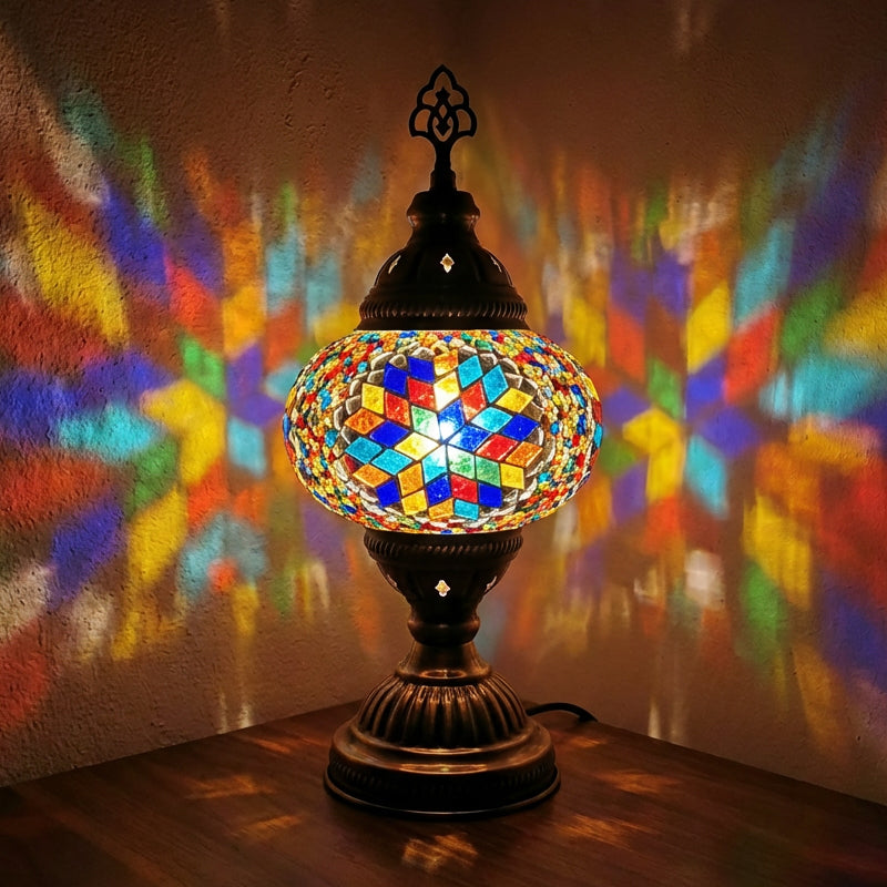 Mozaïeklamp — Betoverende Warme Sfeer
