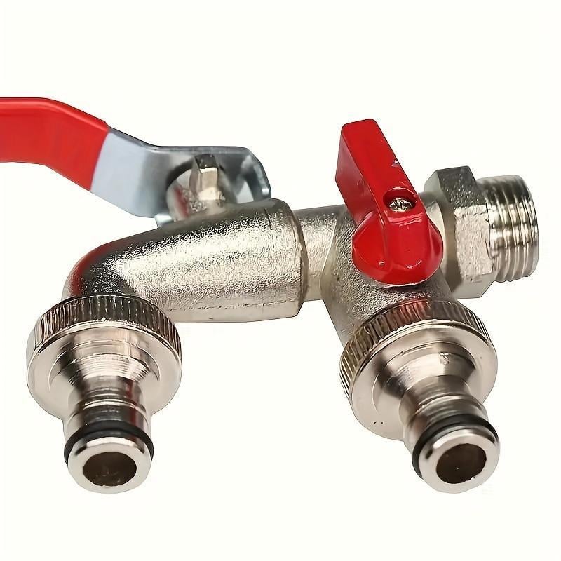 FlowSplit — Dubbele Waterverdeler | 1+1  GRATIS