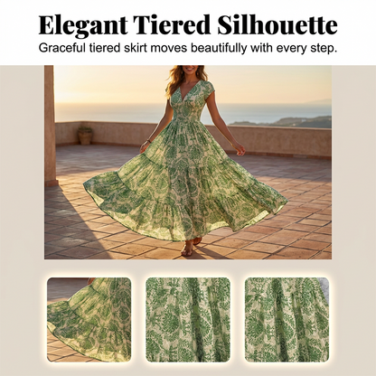 Clara — Florale Elegantie Jurk | 50% KORTING