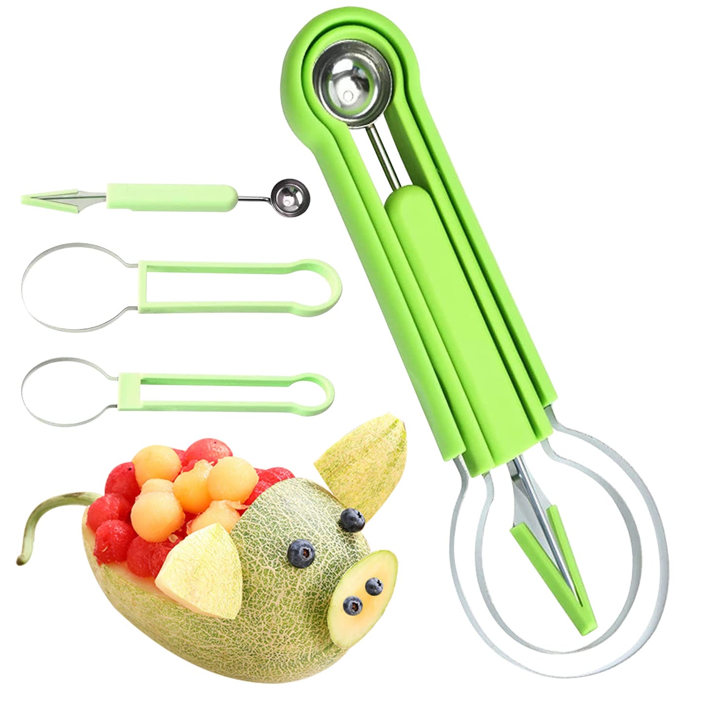 FruitMaster - 3-in-1 multifunctionele fruitsnijder | 1+2 GRATIS