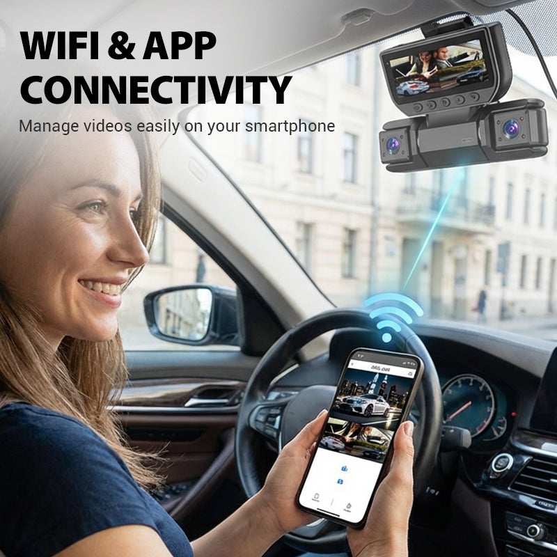 RoadGuard – Slimme Dashcam Set | 50% KORTING