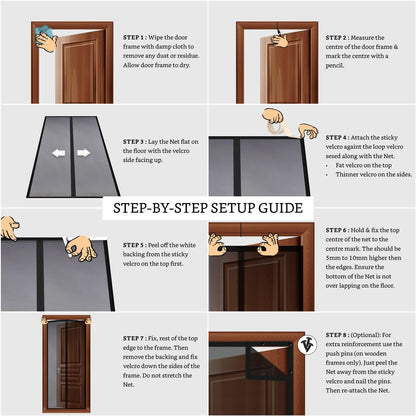 BugLux® Magnetisch Deurgordijn | 50% KORTING