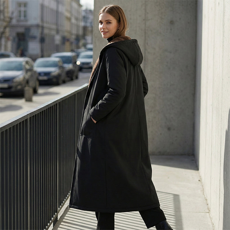 Willow Parka – Geïsoleerde Winterjas voor Dames met Capuchon