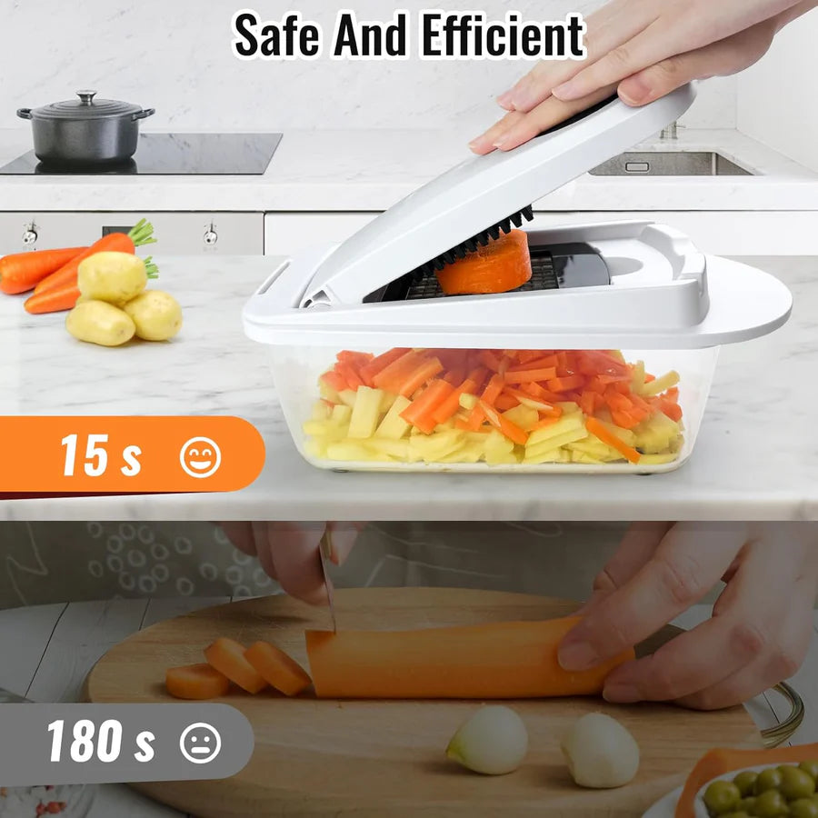 SliceSonic Pro — Multifunctionele Groentesnijder | 50% KORTING