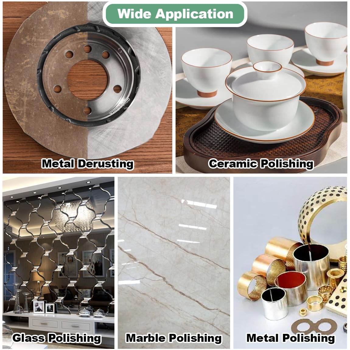 Viltpolijstschijf (set van 3)