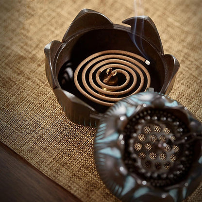 ZenVibe - Kraanbloem wierookbrander | 50% KORTING