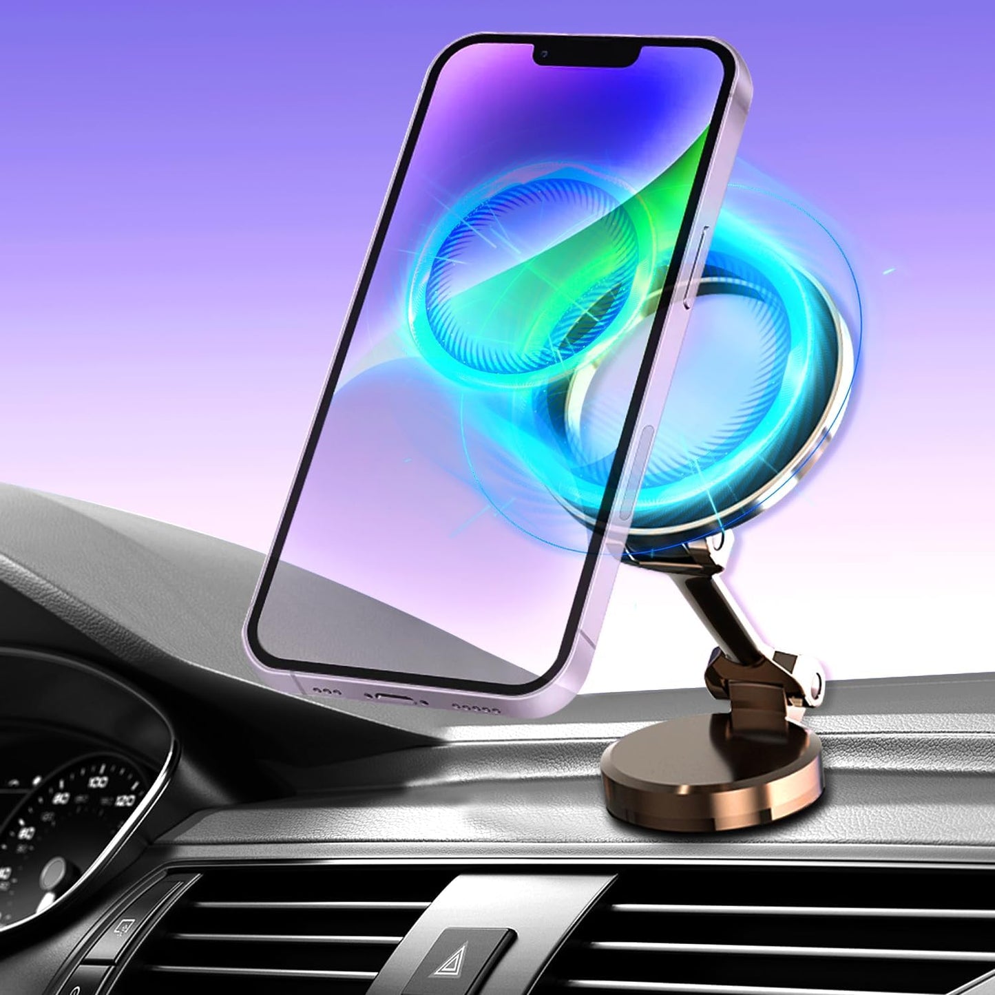 Ultra-magnetische mobiele telefoonhouder voor in de auto | 50% KORTING