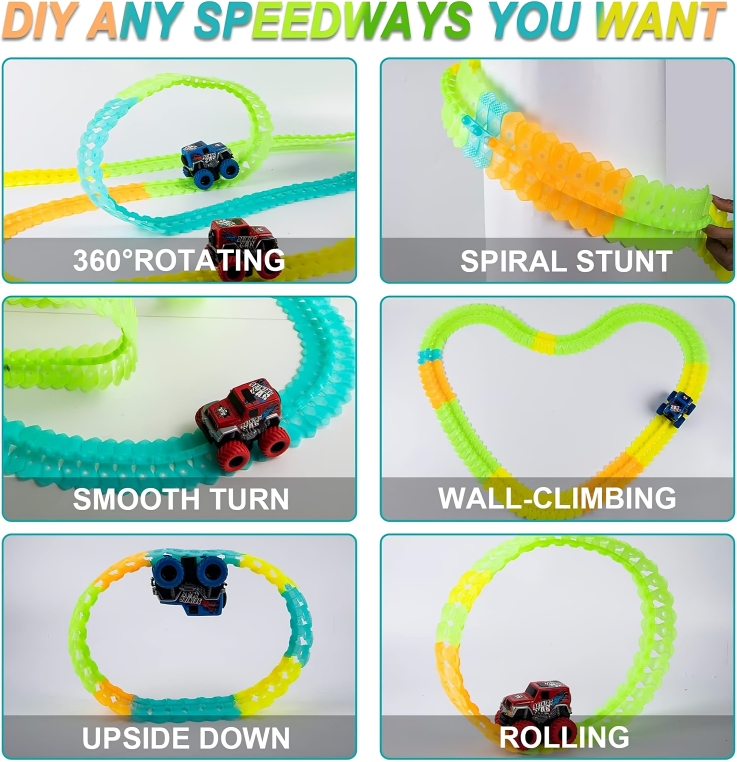 Anti-zwaartekracht railset