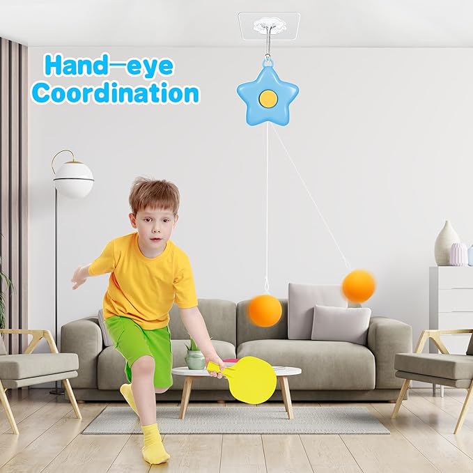 SwingPing – Hangende Tafeltennis Trainingsset | 1+1 GRATIS