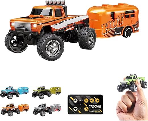 Afstandsbediening Auto Met Verlichting - Perfect Voor Kinderen, Oplaadbaar