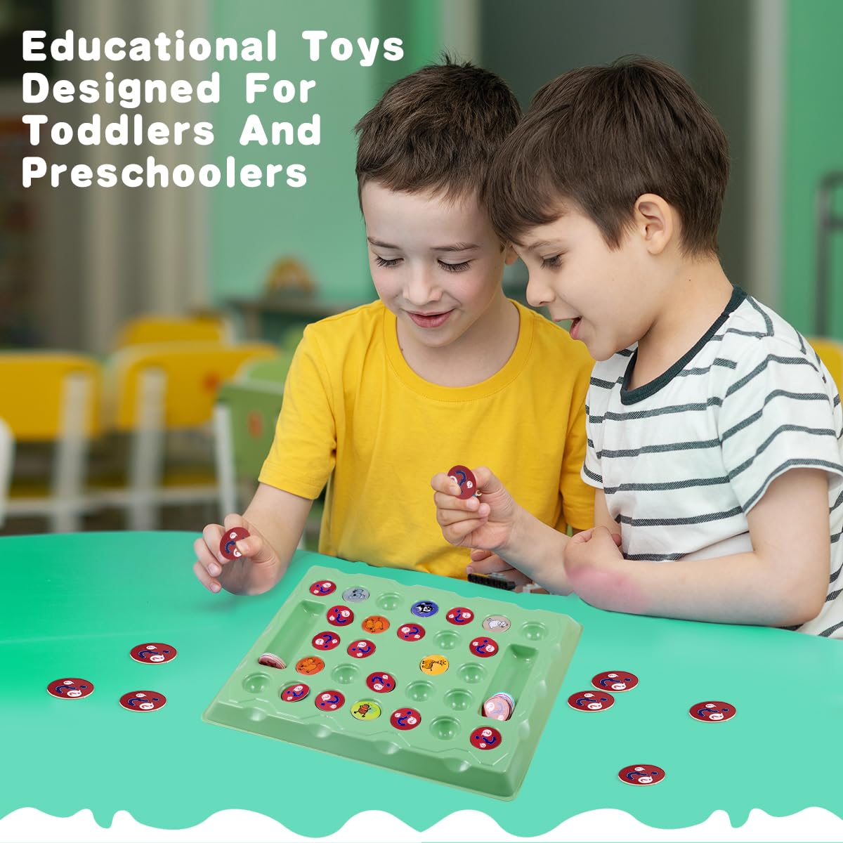 AnimalCheckers™ – Leerzaam Dierenspel Plezier  | 1+1 GRATIS