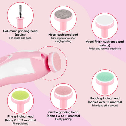 Elektrische nagelvijl voor kinderen