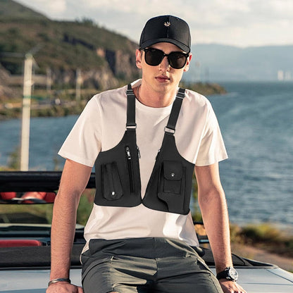 Heren Schoudertas - Waterdicht PU, Verstelbare Schouderbanden