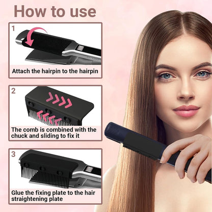 Stijltang kam bevestiging clip set