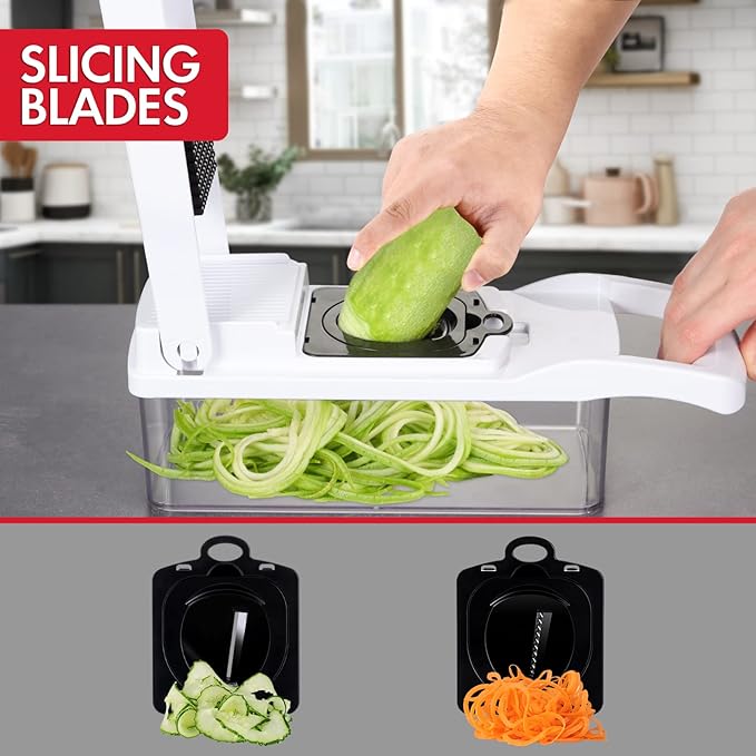 SliceSonic Pro — Multifunctionele Groentesnijder | 50% KORTING