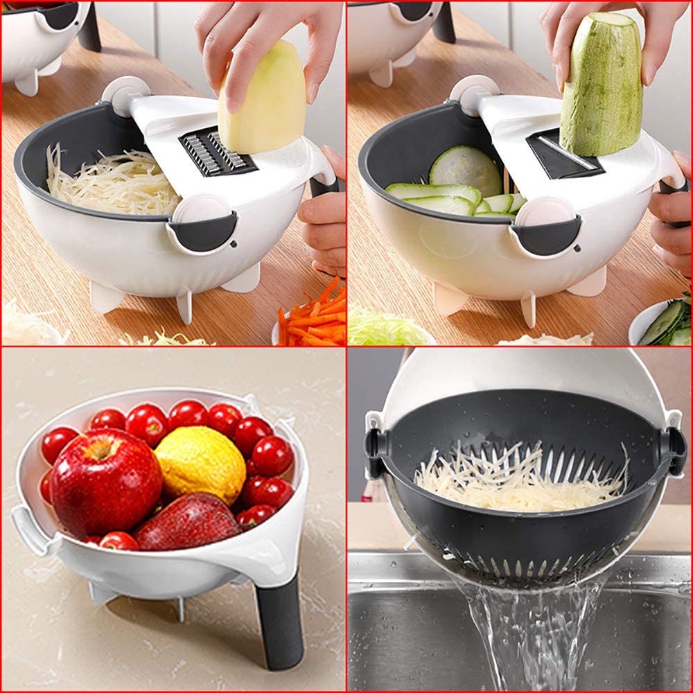 9-in-1 Multifunctioneel Groentesnijder | 50% KORTING