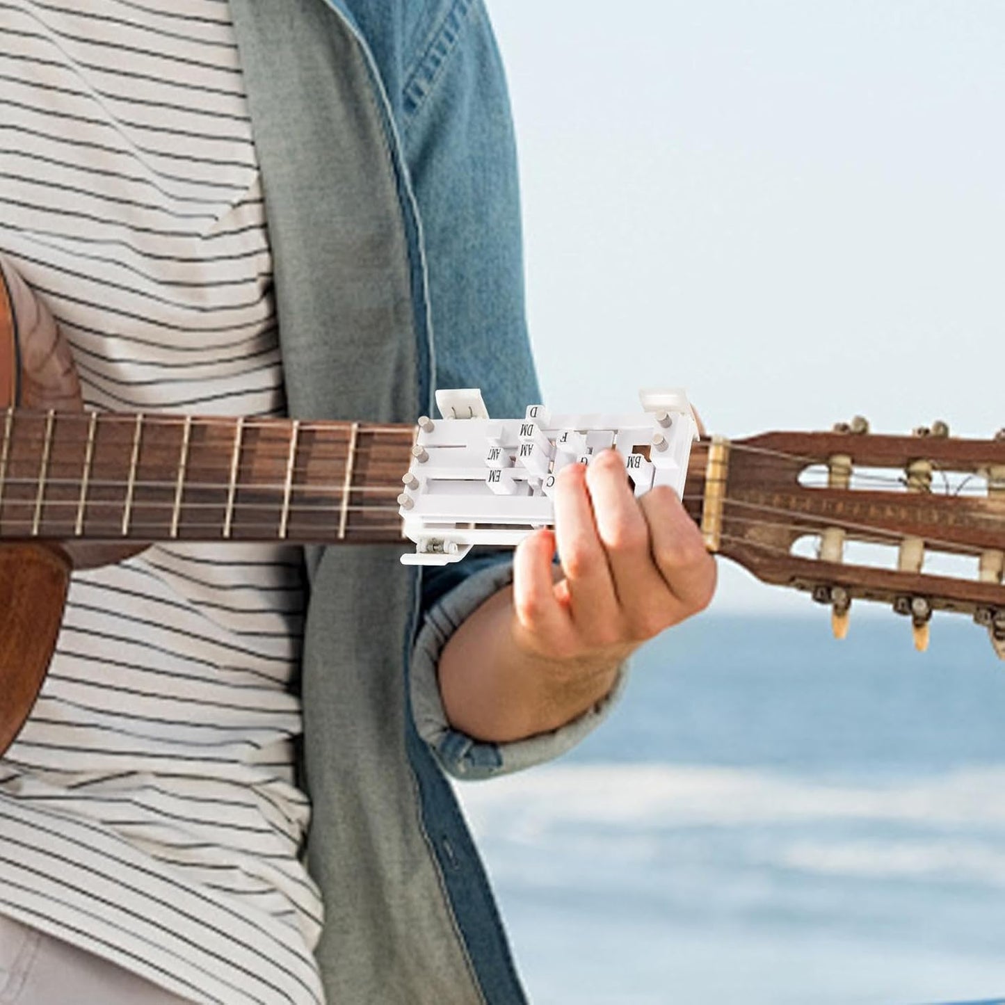 ChordMaster - Gitaar beginners één-sleutel akkoorden leerhulpjes | 50% KORTING