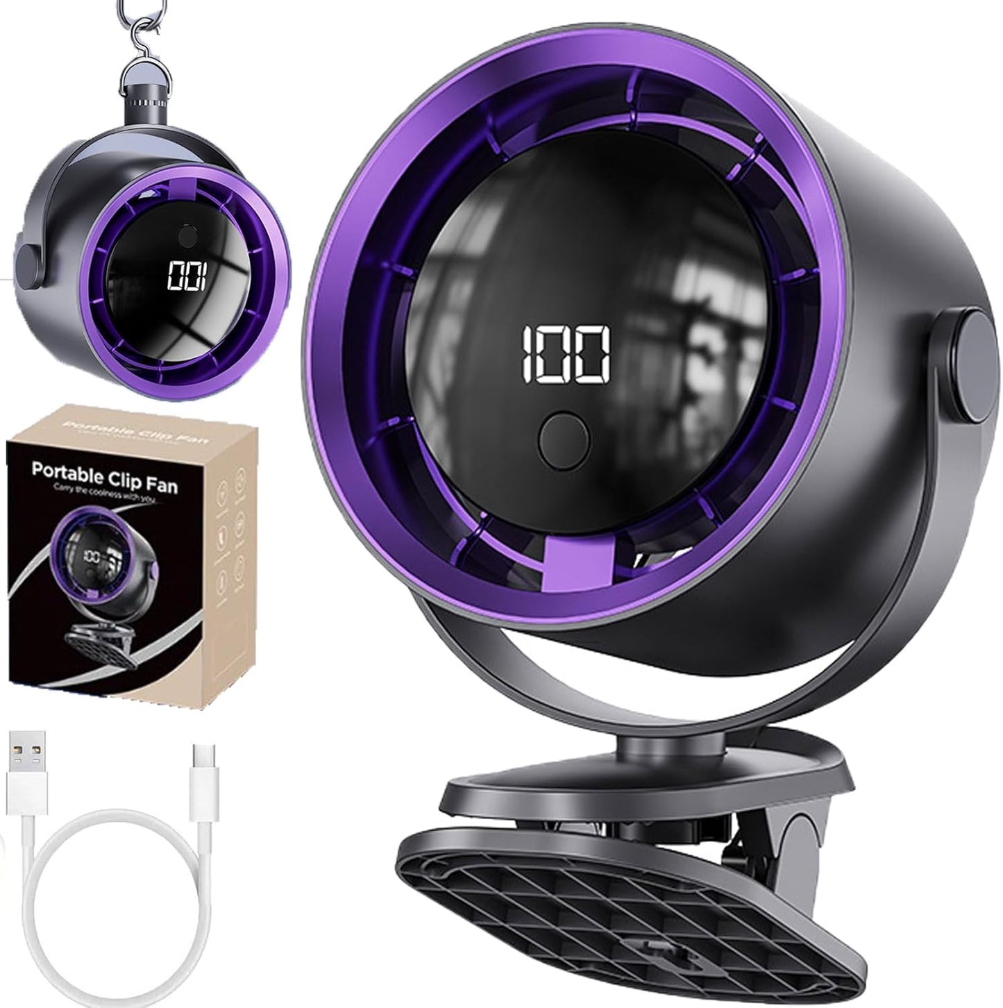 CoolBreeze™ Autoventilator met clip | 50% korting