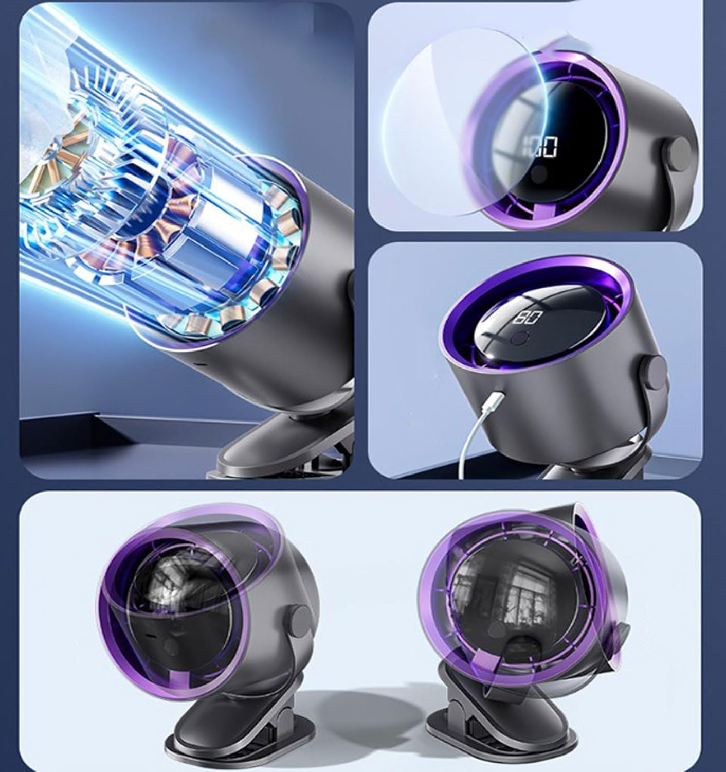 CoolBreeze™ Autoventilator met clip | 50% korting