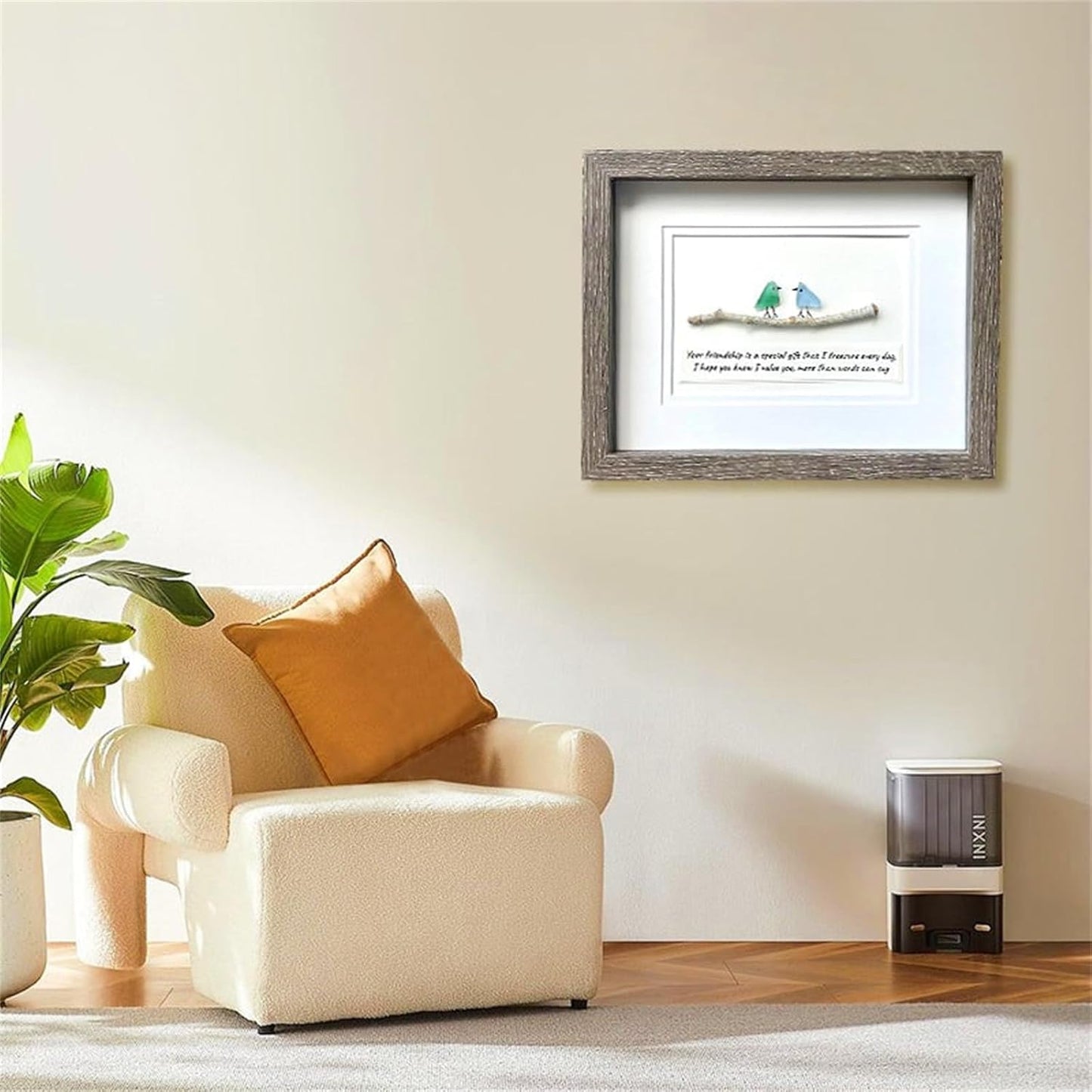 OceanSoul™ Zeeglas Vogel Fotolijst | 50% korting