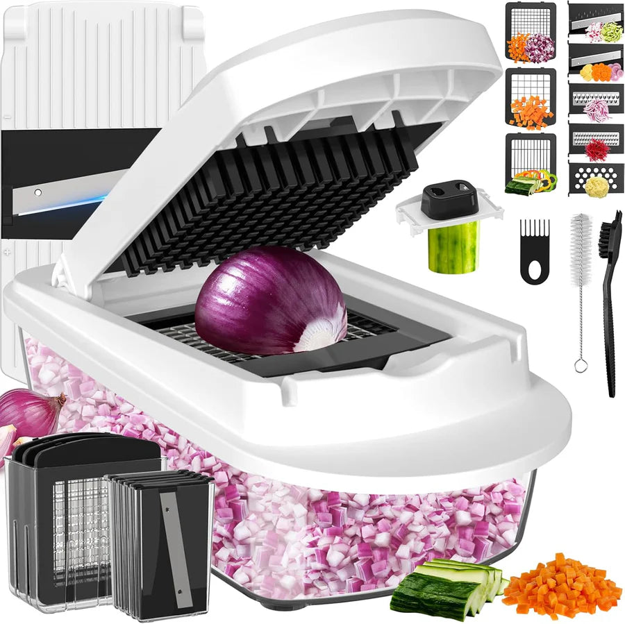SliceSonic Pro — Multifunctionele Groentesnijder | 50% KORTING