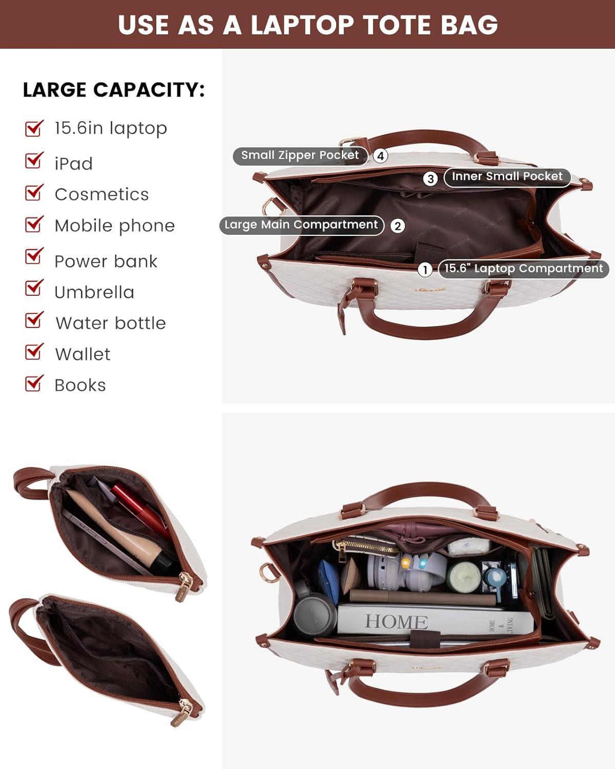 De ultieme 2-in-1 tas – waar elegantie en functionaliteit samenkomen!