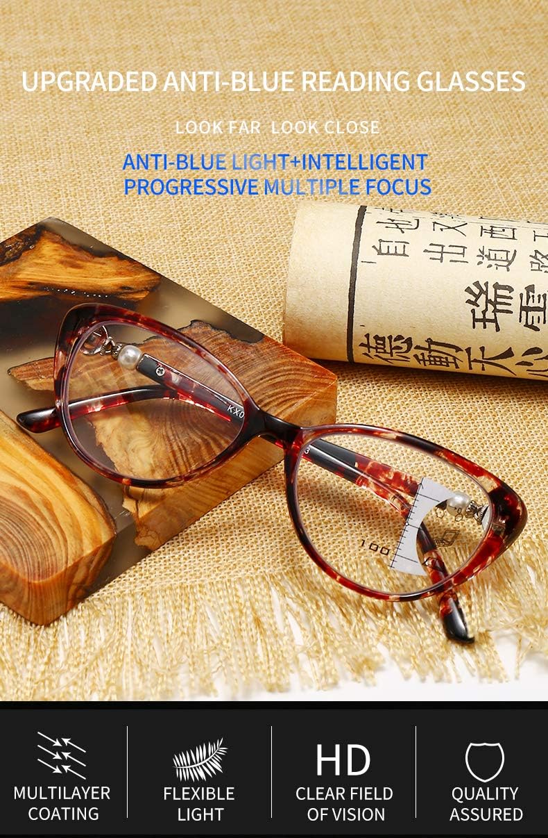 VisionEase™ Multifocale progressieve lenzen met blauwlichtfilter | 1+1 GRATIS