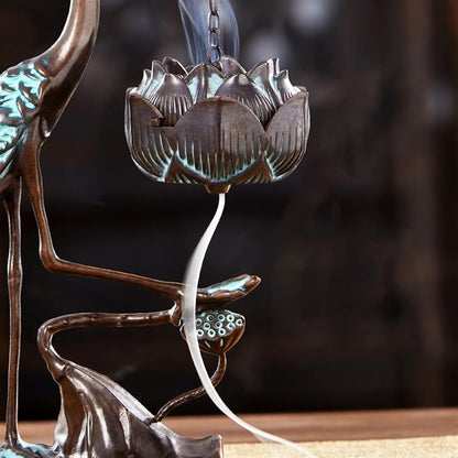 ZenVibe - Kraanbloem wierookbrander | 50% KORTING