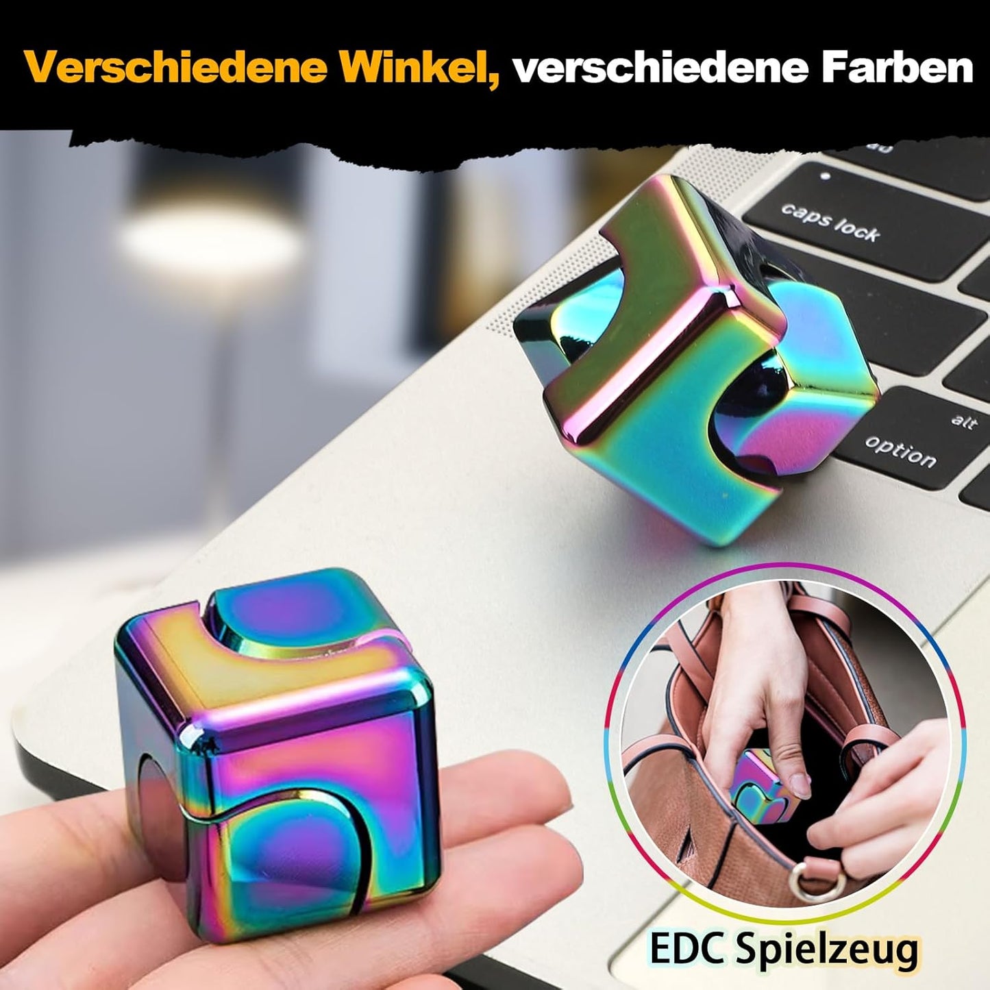 Infinity Fidget Cube Spinner speelgoed voor kinderen en volwassenen