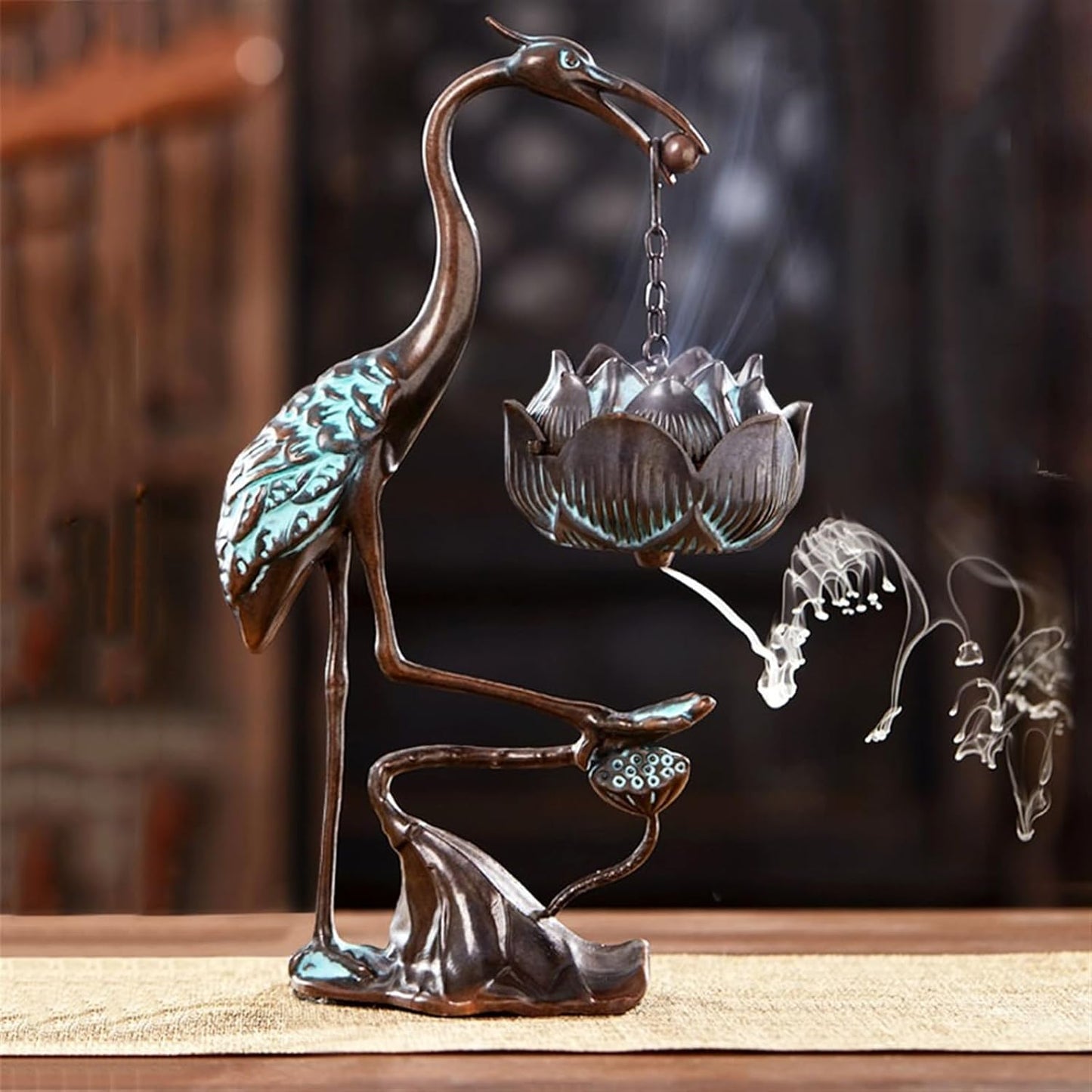 ZenVibe - Kraanbloem wierookbrander | 50% KORTING