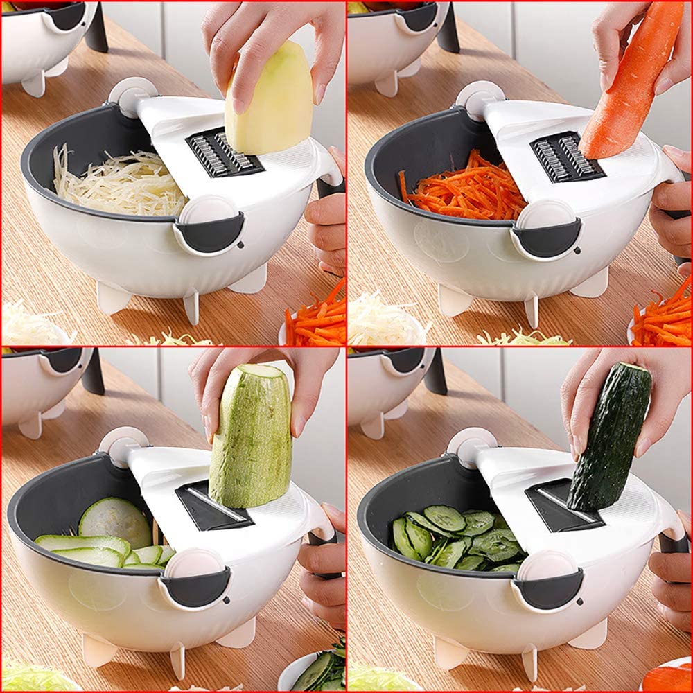 9-in-1 Multifunctioneel Groentesnijder | 50% KORTING