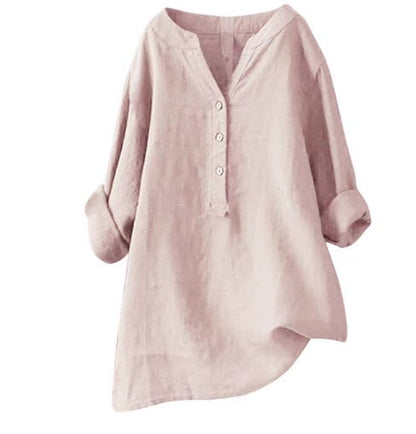 Heidi – Dames Casual Jurk met V-hals en Verstelbare Mouwen