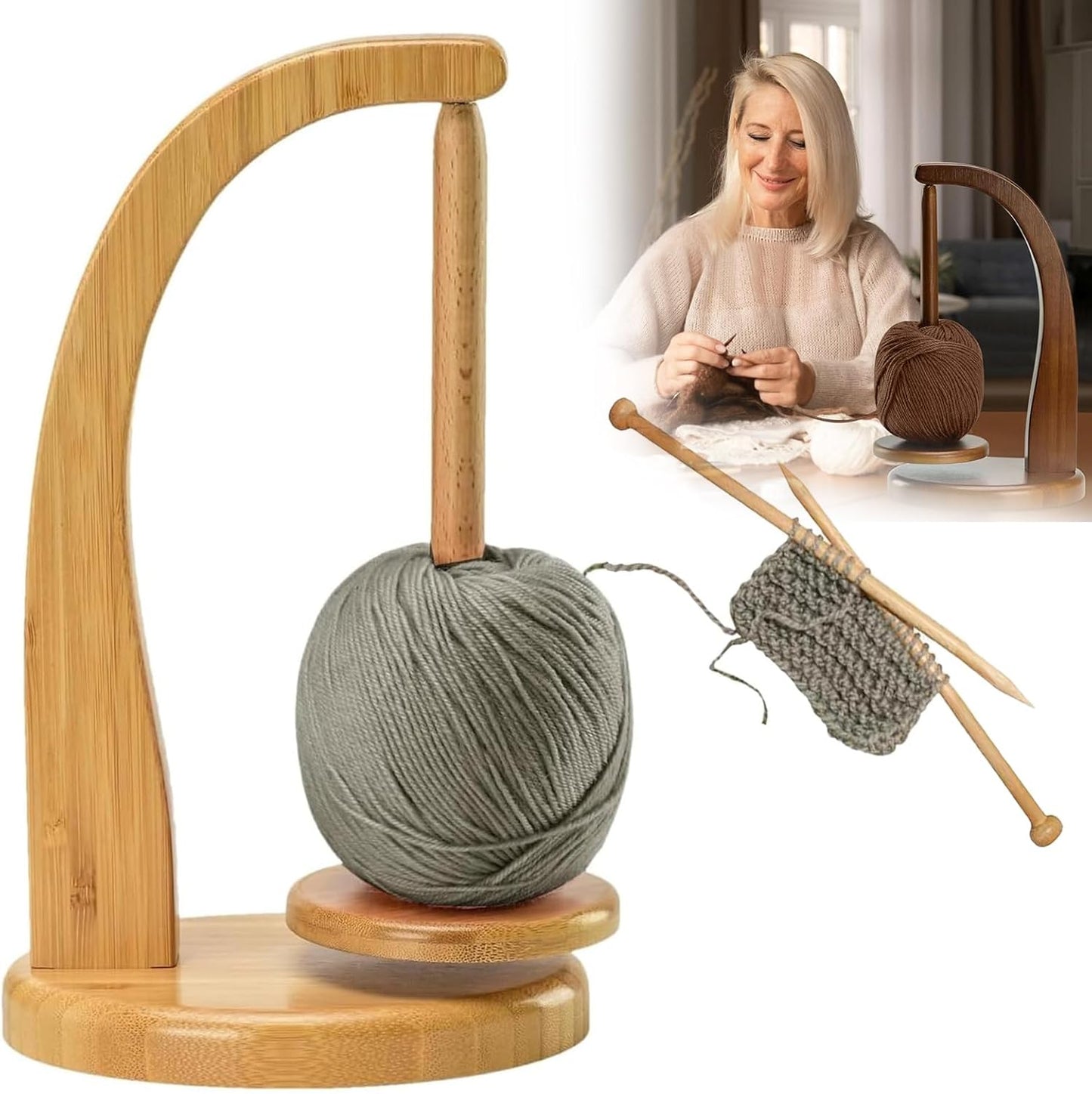 YarnMaster - Wolroller magnetische wolhouder | 50% KORTING