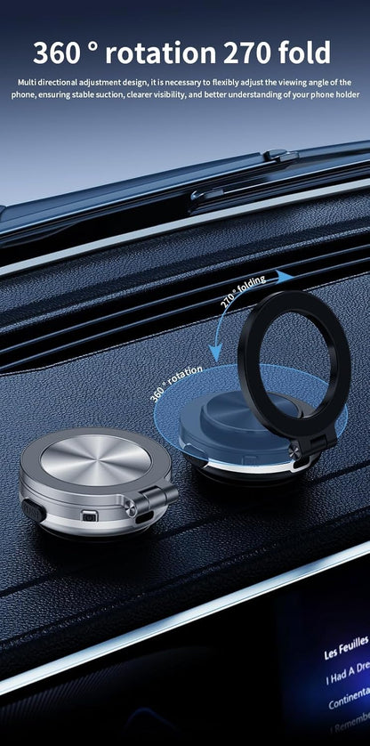 360° draaibare magnetische telefoonhouder voor in de auto