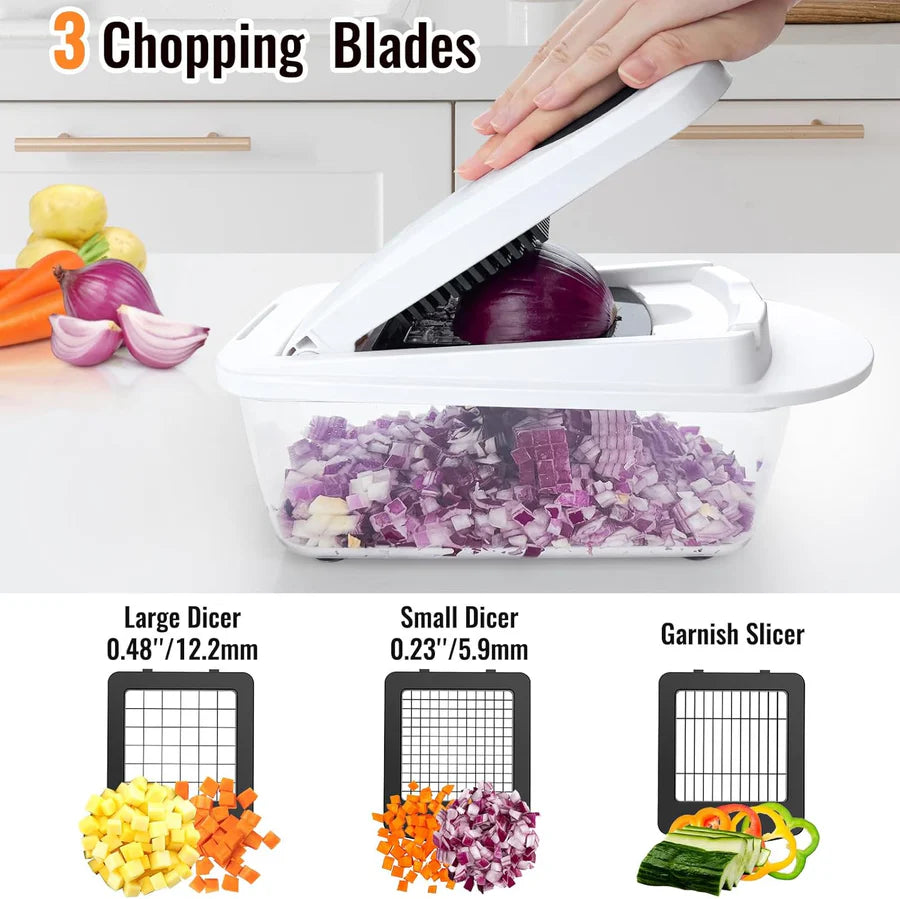 SliceSonic Pro — Multifunctionele Groentesnijder | 50% KORTING