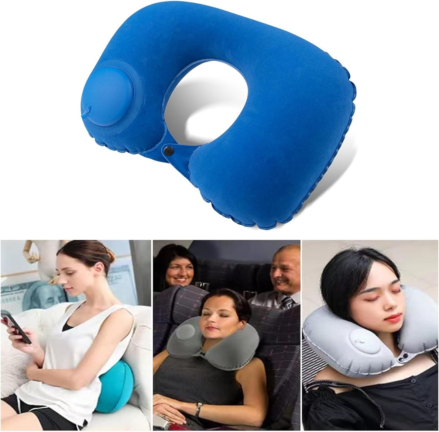 ReisComfort™ – Waterdicht opblaasbaar stretchkussen