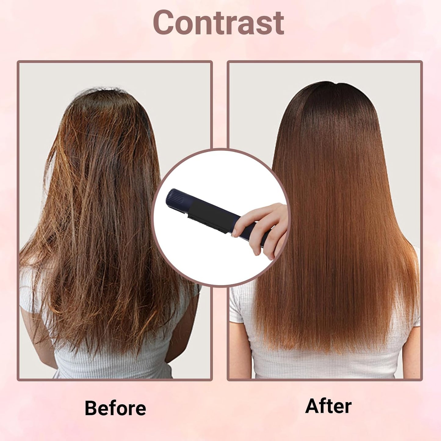 Stijltang kam bevestiging clip set