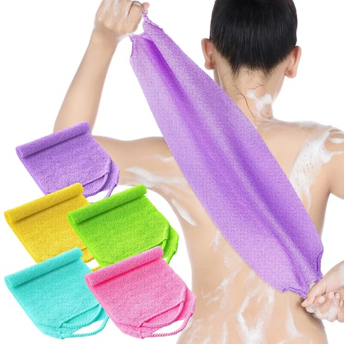 Exfoliërende badhanddoek