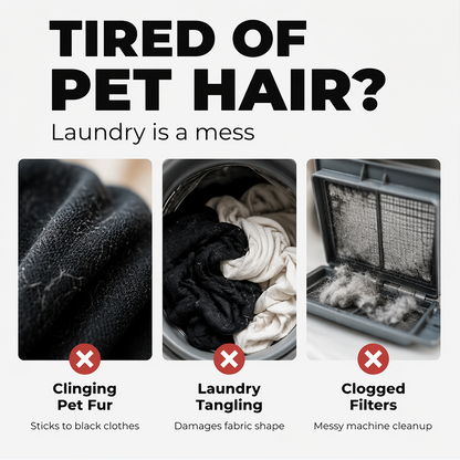 FurCapture Laundry Buddy – Moeiteloze, Pluisvrije Frisheid